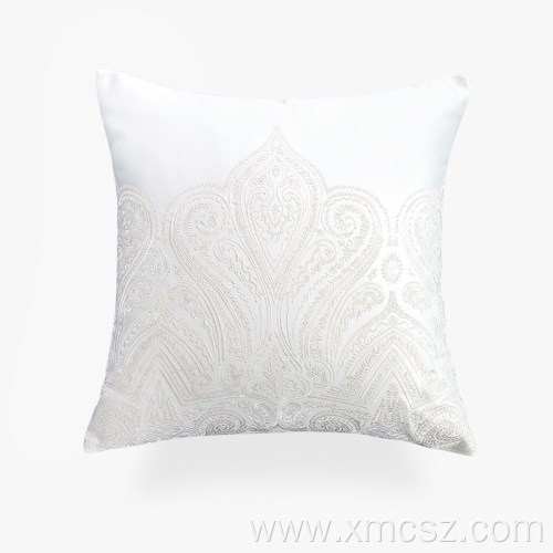 New woven embroidery elephant cushion cover